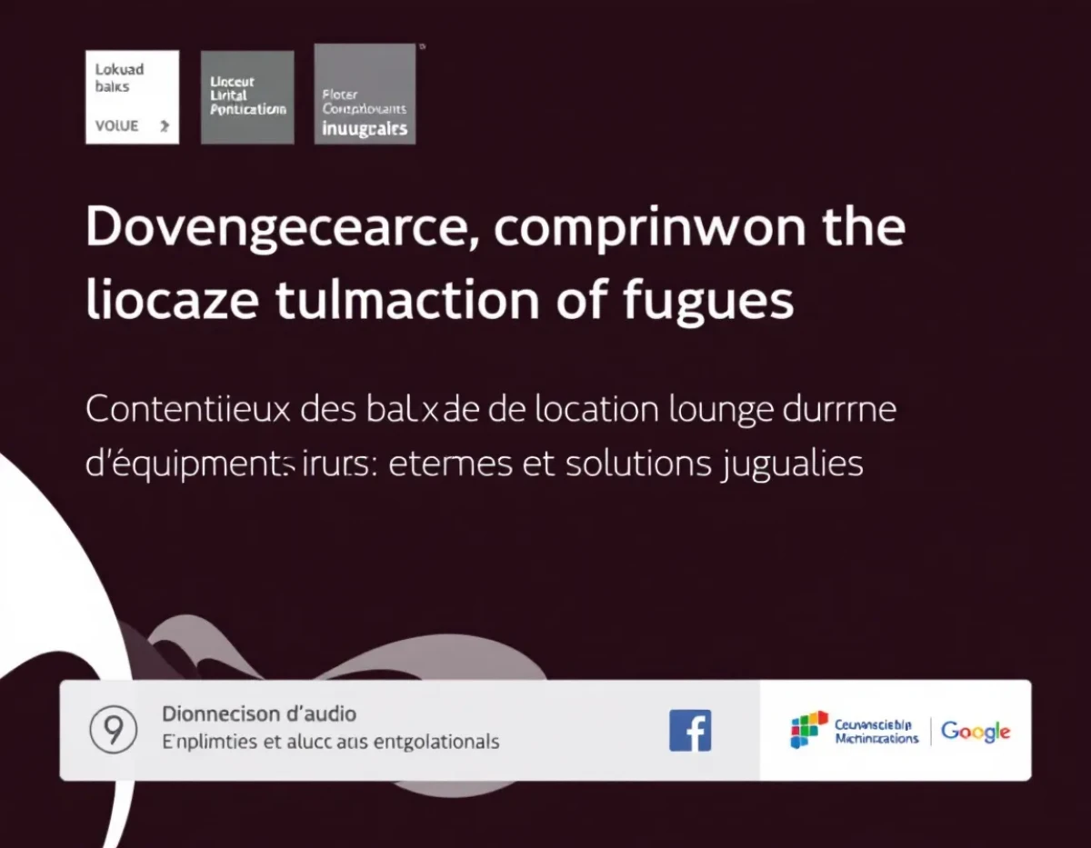 Contentieux des baux de location longue durée d'équipements industriels : enjeux et solutions juridiques