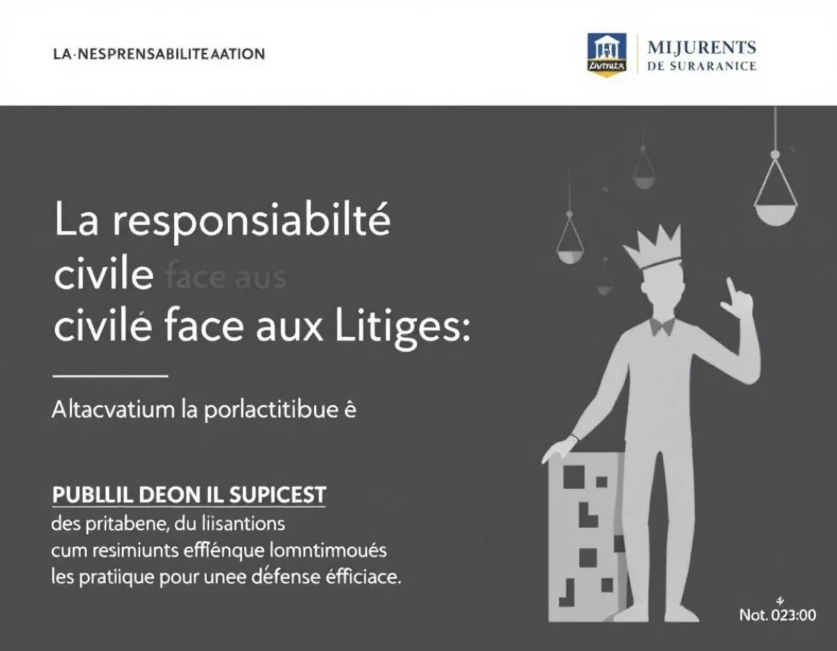 La Responsabilité Civile face aux Litiges: Guide Pratique pour une Défense Efficace