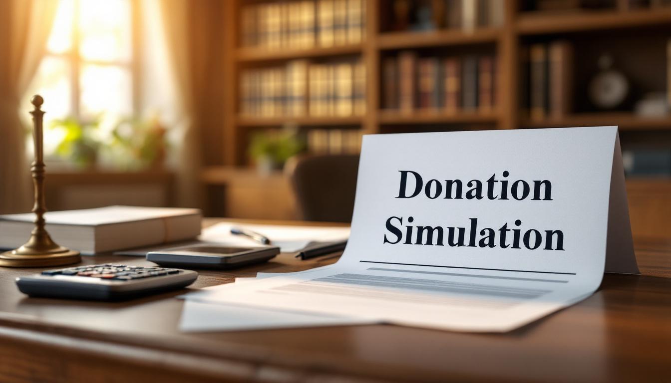 Combien coûte une donation avec notre simulateur frais de notaire
