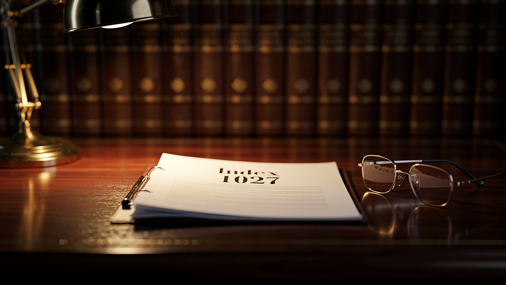 L'indice 1027, un facteur clé dans les litiges juridiques