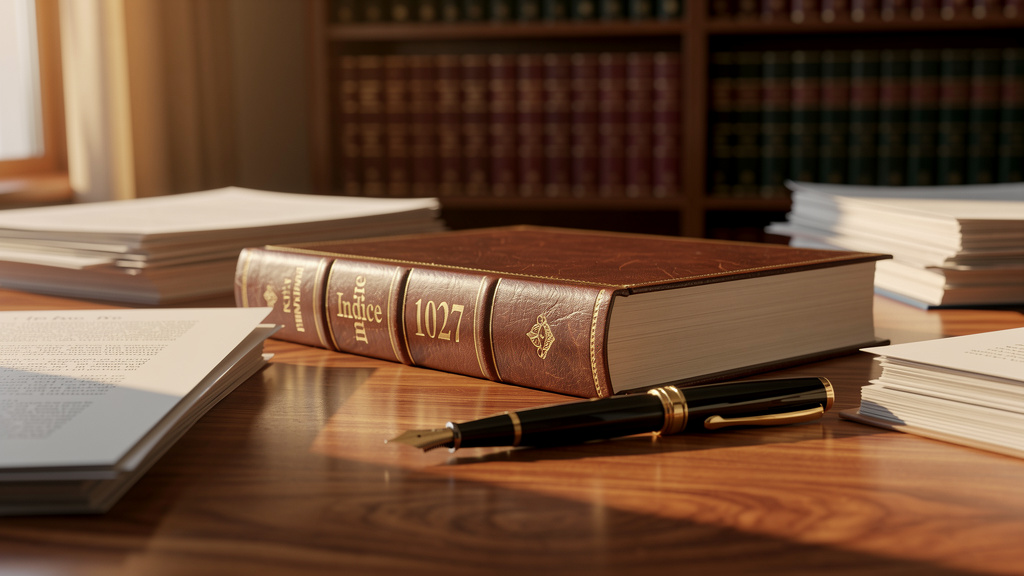 Indice 1027 : un guide pour les juristes en 2026
